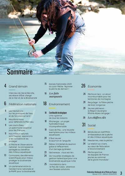 Sommaire - Pêche Mag n°23